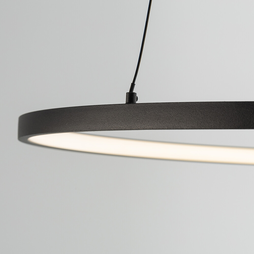 Подвесной светильник Nowodvorski Circolo Led M Black 10862