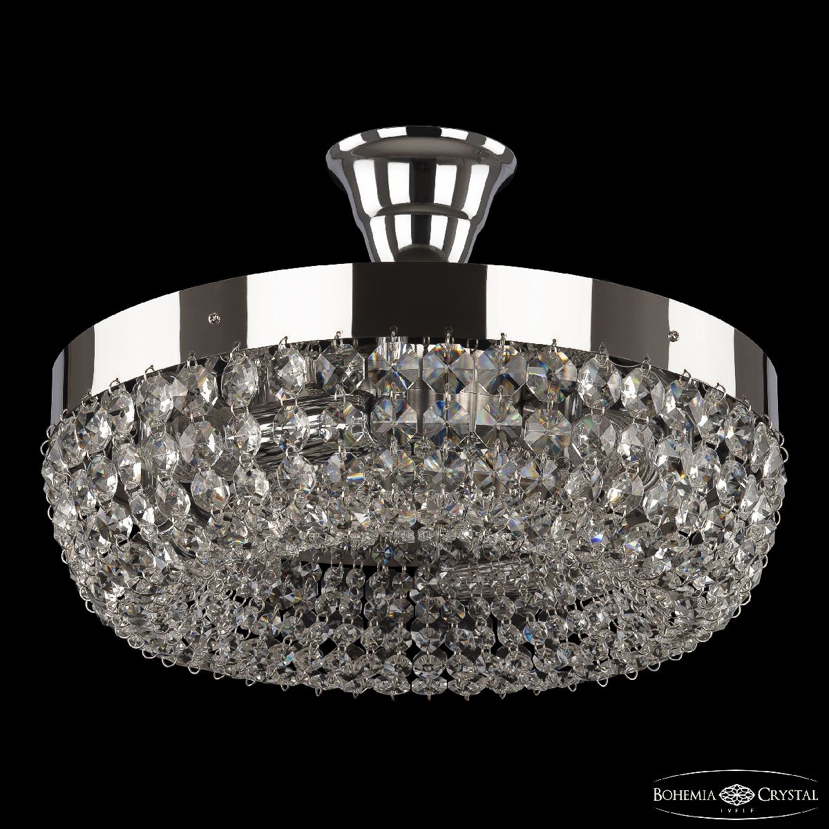 Потолочный светильник Bohemia Ivele Crystal 19031/35NZ/S Ni