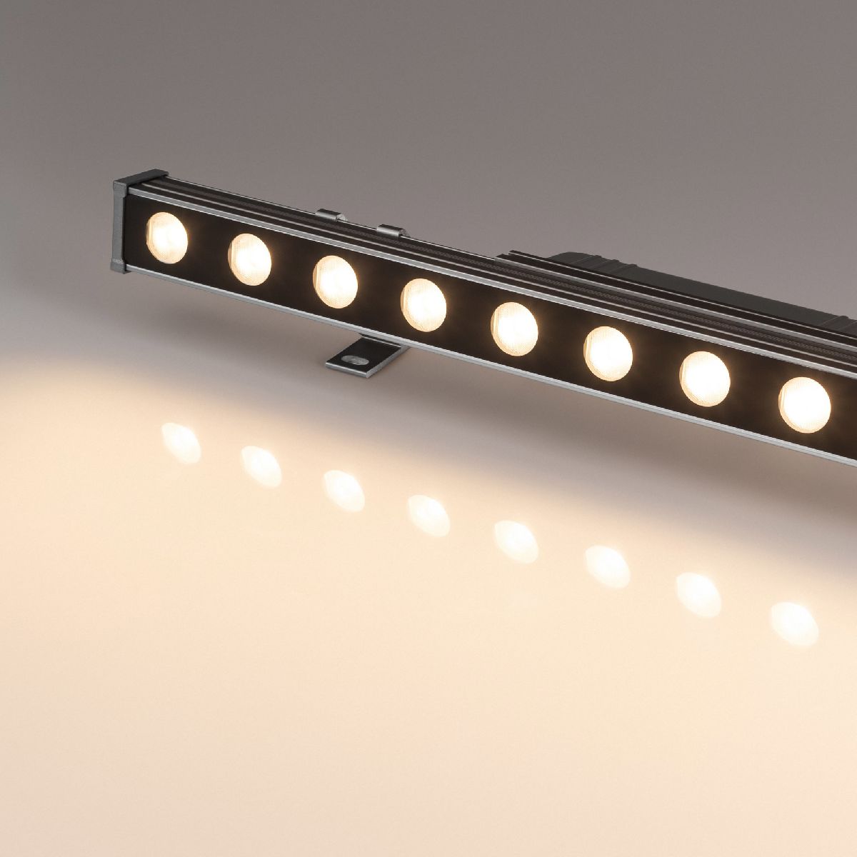 Линейный прожектор Arlight AR-LINE-500-12W Warm3000 (GR, 15 deg, 230V) 042176