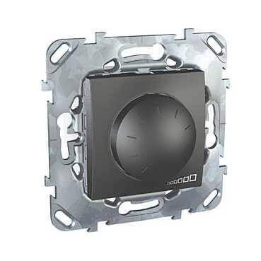 Диммер поворотный Schneider Electric Unica для ламп накаливания и галогенных 40-400W MGU5.511.12ZD