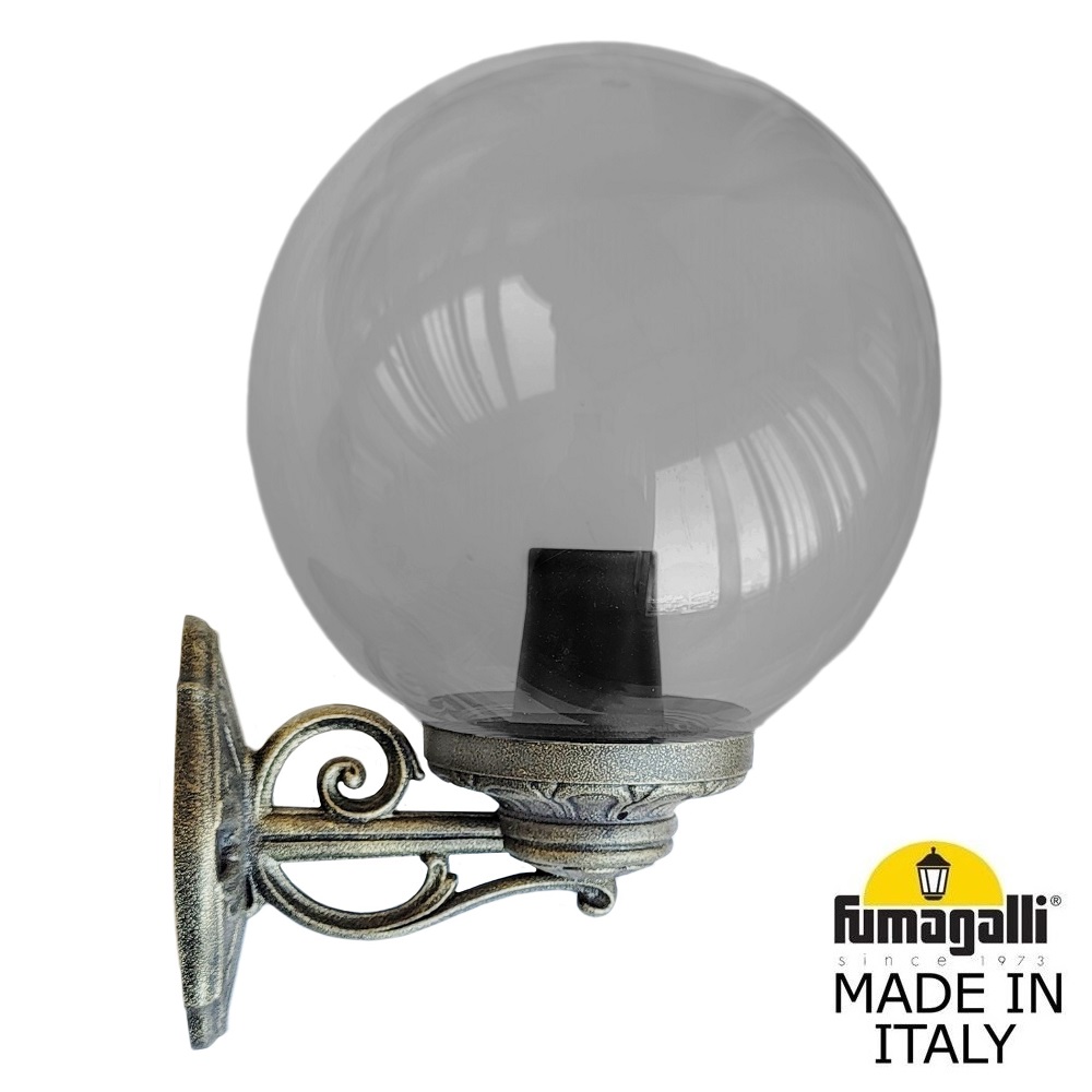 Уличный настенный светильник Fumagalli BISSO/G300 G30.131.000.BZE27