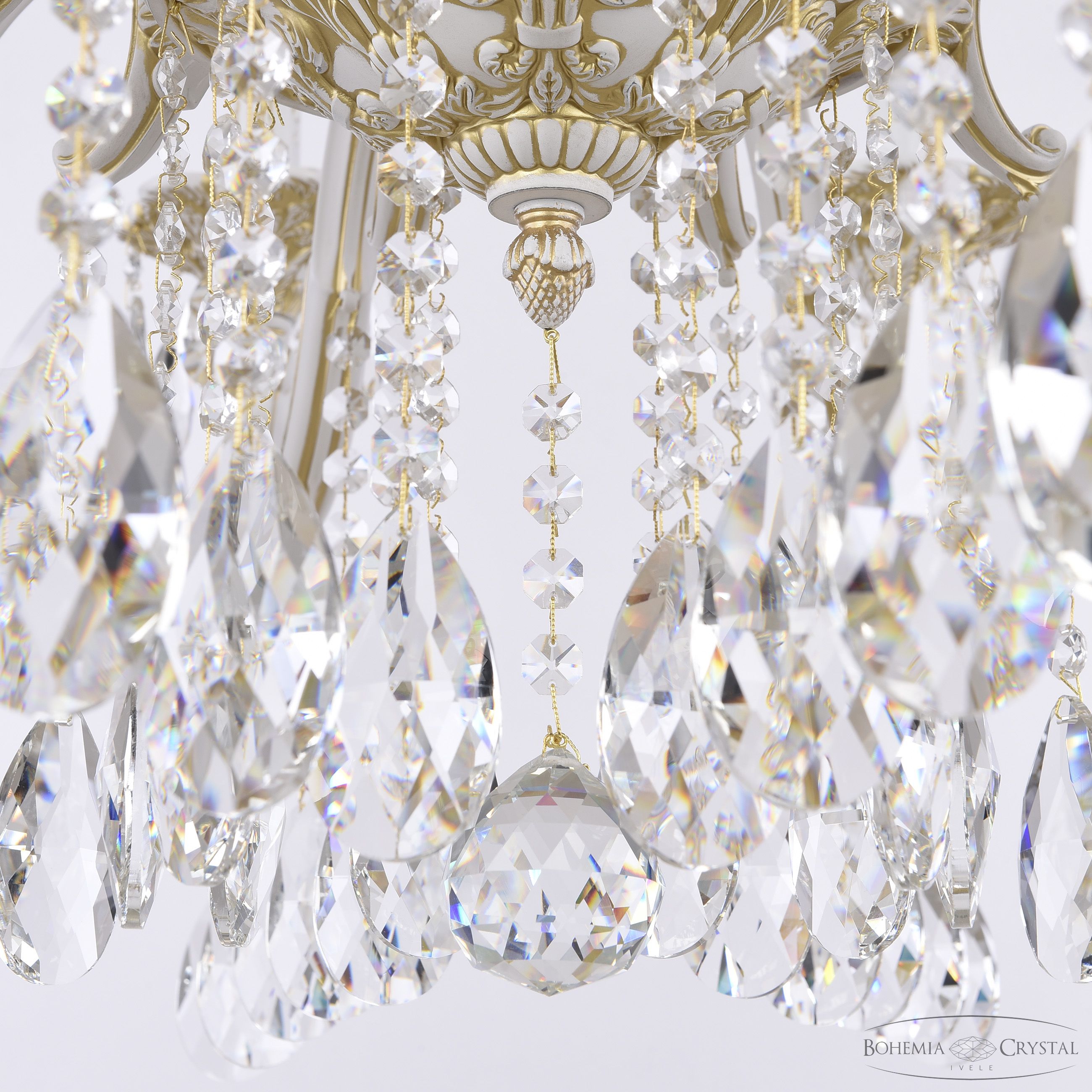 Подвесная люстра Bohemia Ivele Crystal AL78101/10/300 A WMG