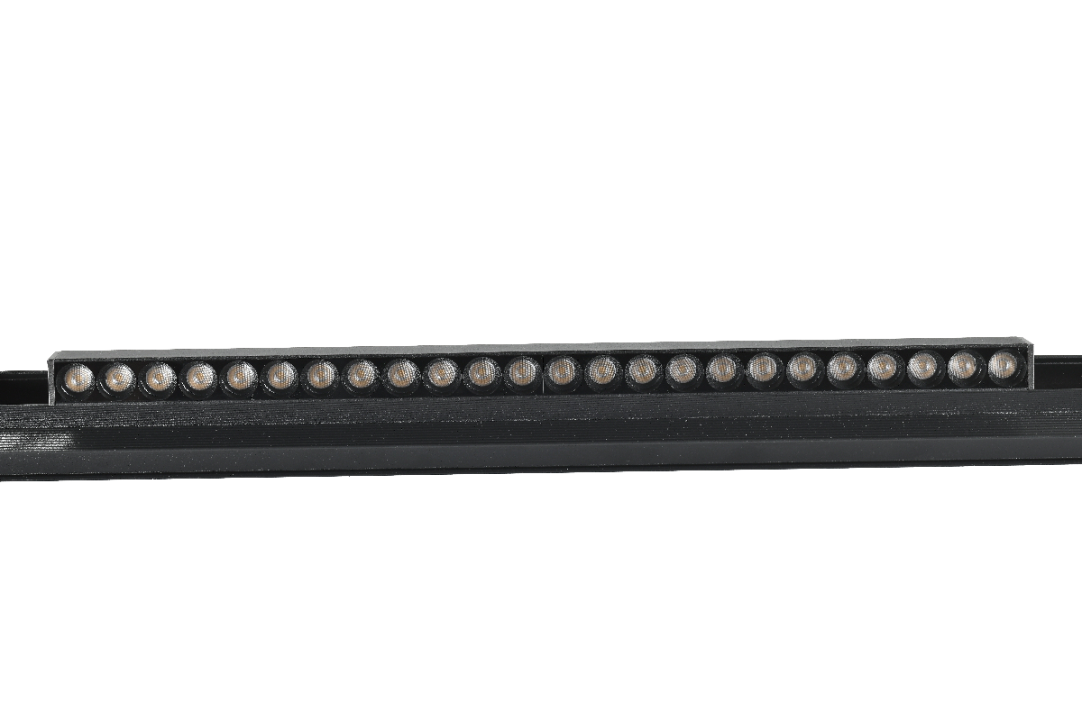 Трековый магнитный светильник iLedex Vision 4822-003-L462-24W-38DG-3000K-BK
