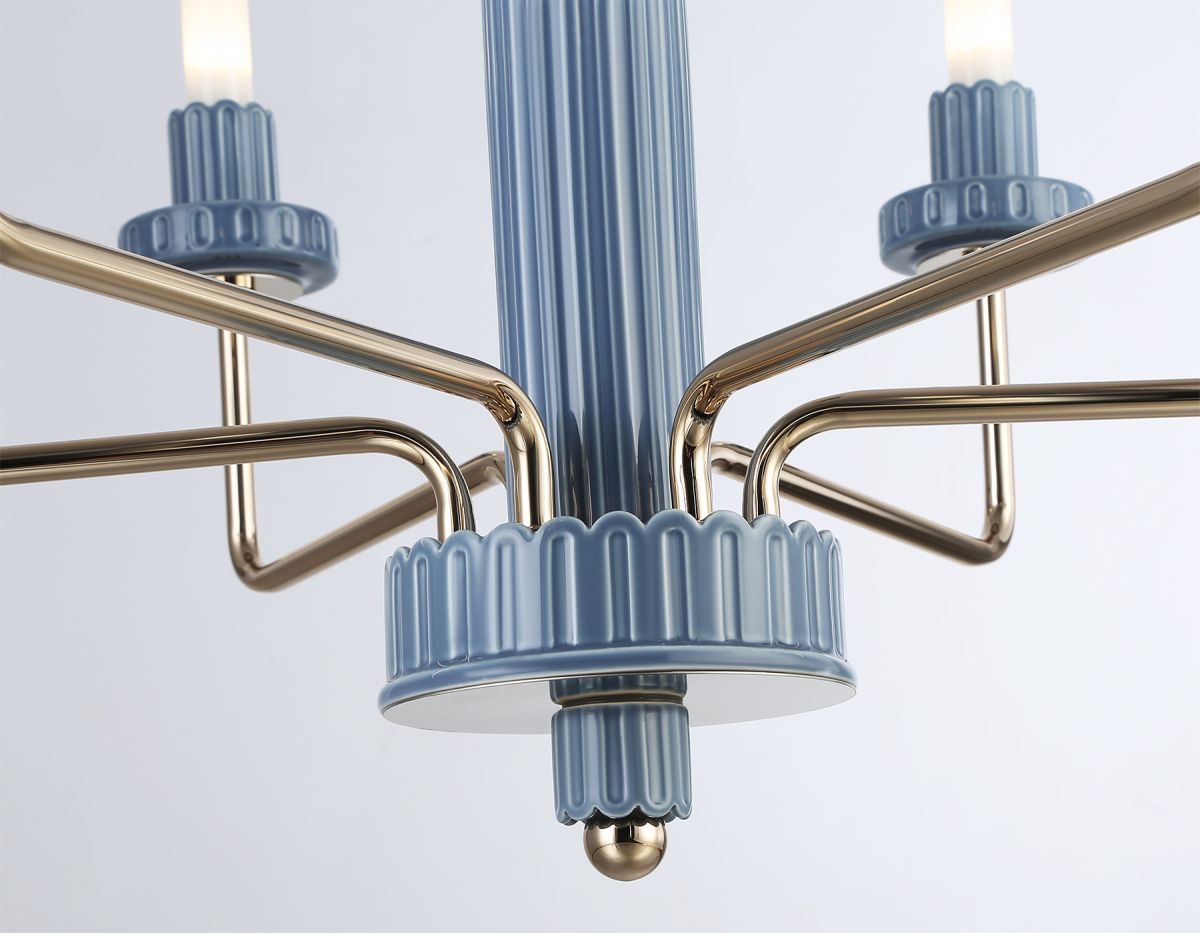Люстра на штанге Ambrella Light High Light Ceramo Modern LH53124