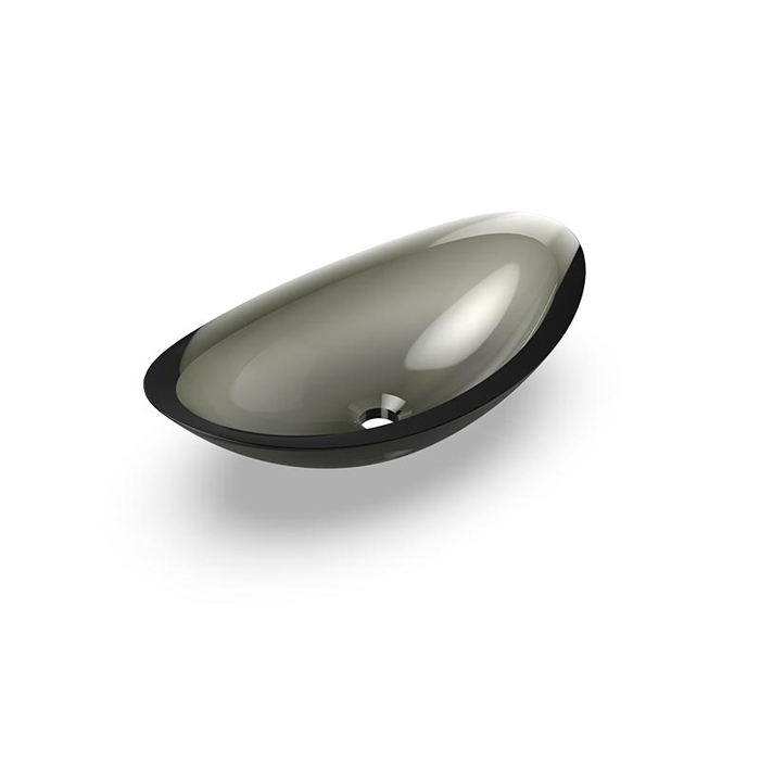 Knief Charm Shape Раковина накладная 58.1x33.1x16.9см, без отв., из полимерного материала, цвет: Turmalin # 020