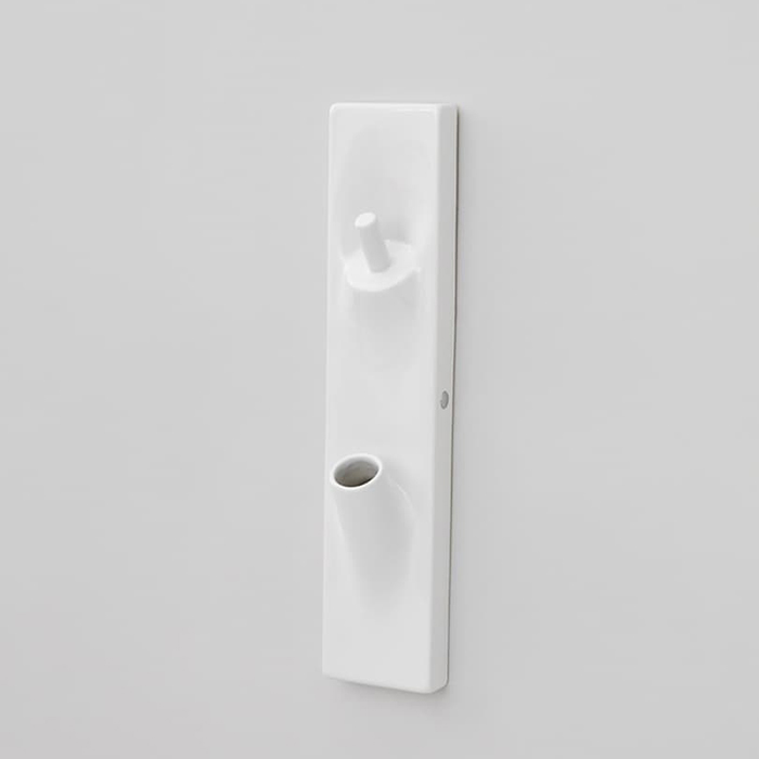 Artceram Sotto Up Панель для аксессуаров с держателем туалетной бумаги, керамическая, подвесная, цвет: белый