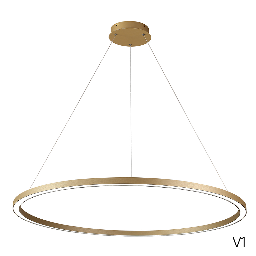 Подвесная люстра Crystal Lux FORTUNA SP88W LED GOLD