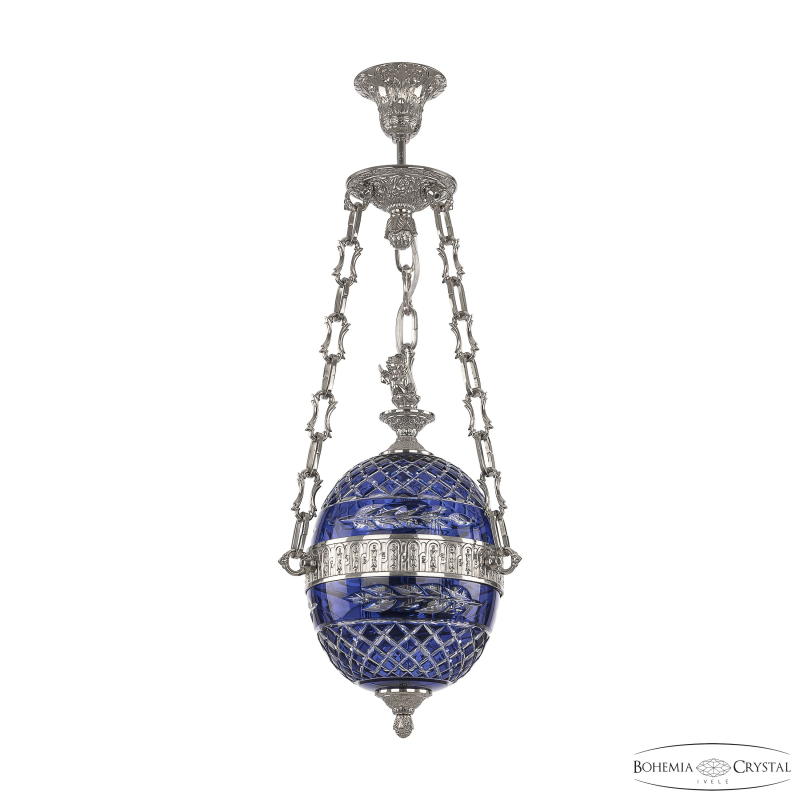 Подвесной светильник Bohemia Ivele Crystal 71000P/20 Ni Clear-Blue/H-1J FA3S