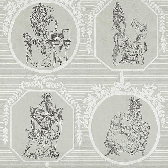 Обои Coordonne 9300052N Théâtre Ivory