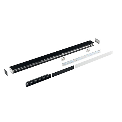 Подвесной светодиодный светильник Ideal Lux Fluo Bi-Emission 1200 3000K Aluminum 192659