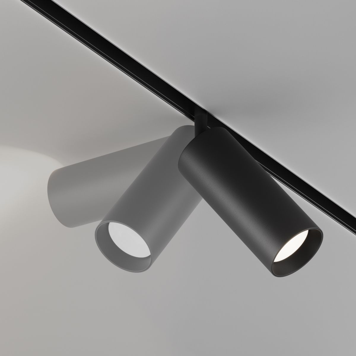Трековый магнитный светильник Maytoni Focus LED TR032-4-20WTW-M-DSZ-B