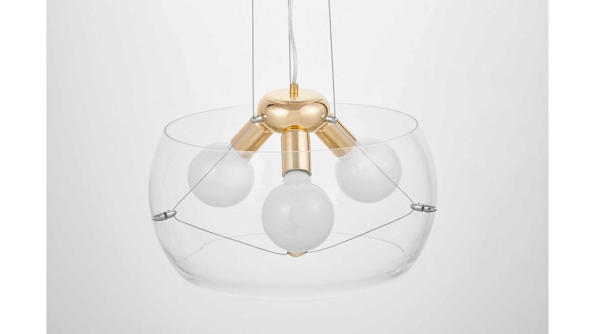 Подвесная люстра Lumina Deco Globo LDP 6018-400 PR+F.GD