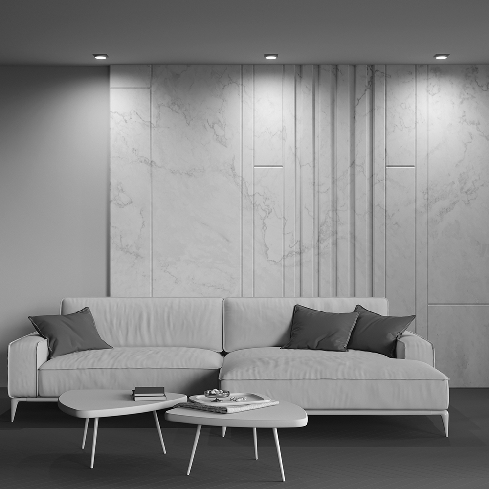 Встраиваемый светильник Maytoni Technical Hoop DL086-GX53-SQ-BG