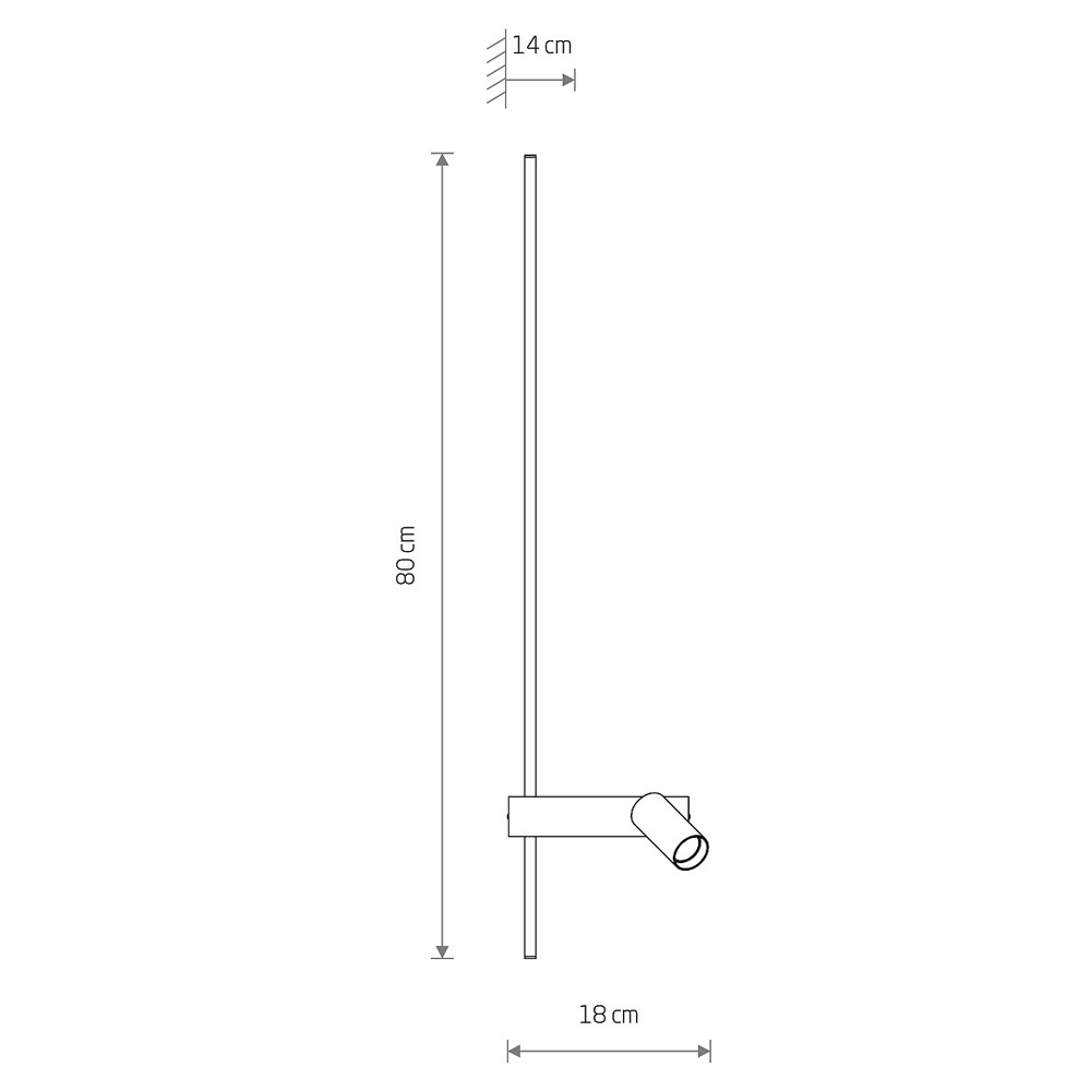 Настенный светильник Nowodvorski Easy Led Left White 11578