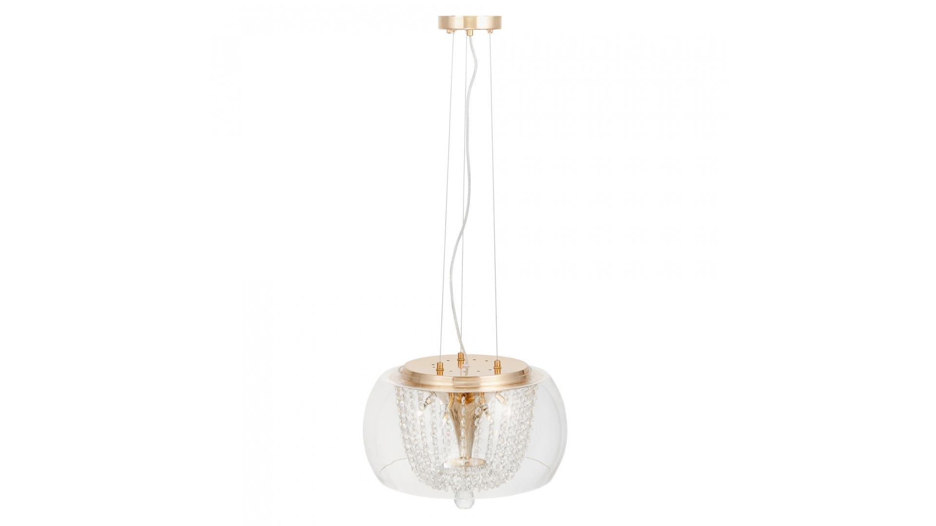 Подвесная люстра Lumina Deco Disposa LDP 7018-400 PR+F.GD