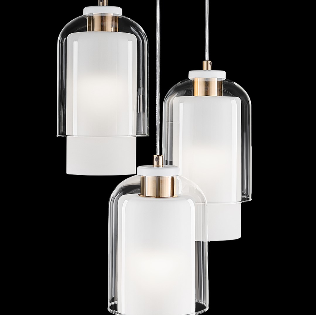 Подвесной светильник 33Lab.studio PND105.03.01FG.001.WH-M16WT