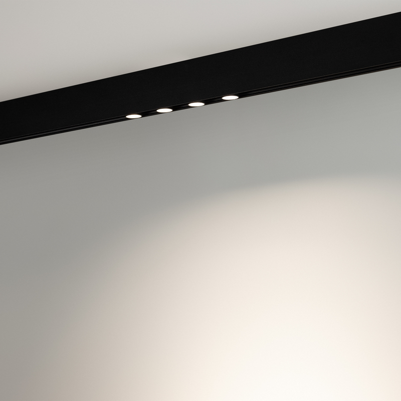 Трековый светильник Arlight MAG-ORIENT-KRATER-L195-12W Warm3000 (BK, 25 deg, 48V, DALI) 037330