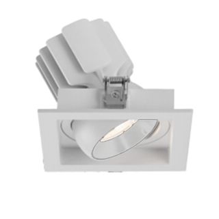 Встраиваемый карданный светильник Arlight MS-VORTEX-BUILT-S117x117-20W Warm3000 (WH-WH, 40 deg, 230V) (IP20 Металл) 057918