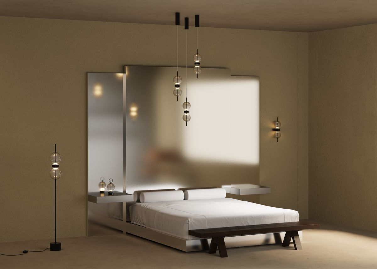 Торшер Maytoni Double Moon MOD478FL-L15B3K