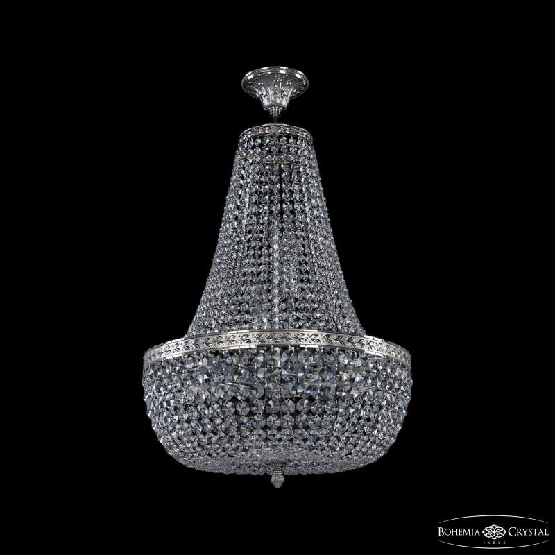 Потолочная люстра Bohemia Ivele Crystal 19111/H2/45IV Ni C1