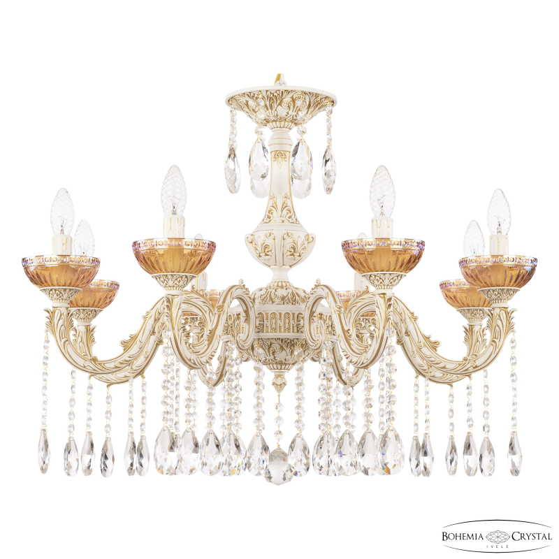 Подвесная люстра Bohemia Ivele Crystal AL79101/8/250 A WMG P Shampan/M-1G