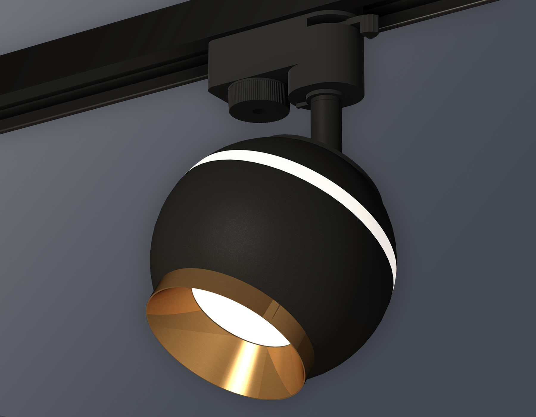 Трековый однофазный светильник с подсветкой Ambrella Light Track System XT1102005 (A2521, C1102, N7034)