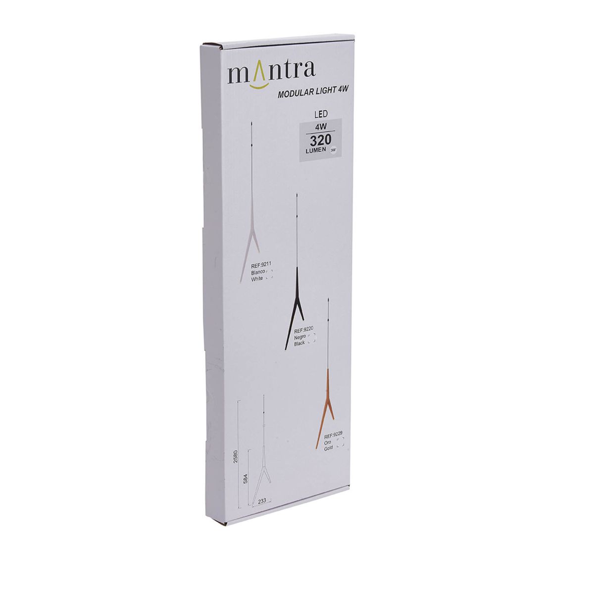 Подвесной светильник Mantra Arrecife 9357+9220 (1L)