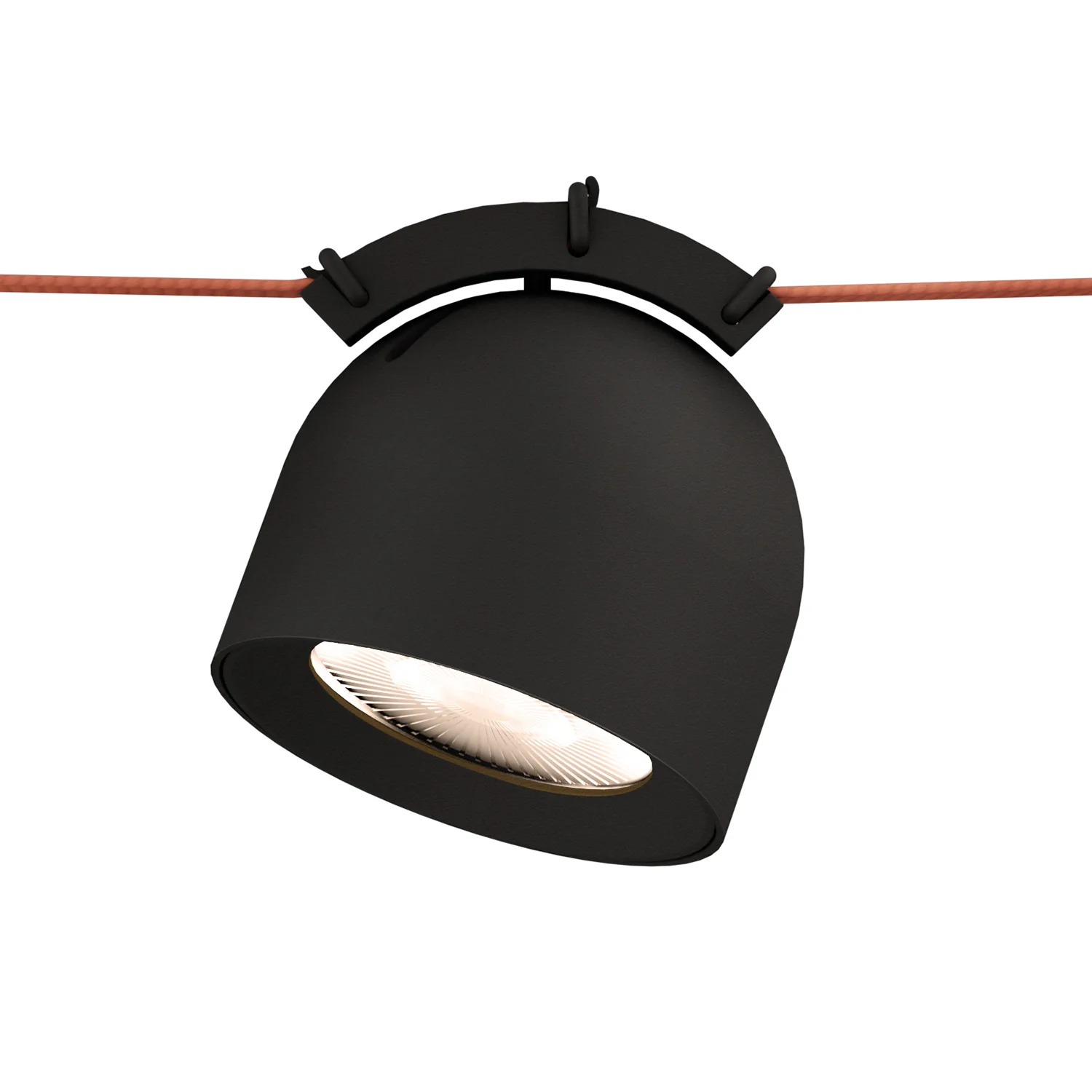 Трековый однофазный светильник Denkirs Belty spot DK5540-BK