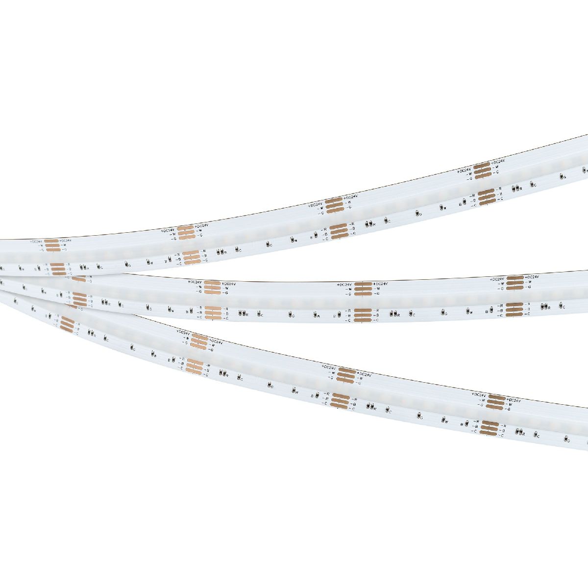 Светодиодная лента Arlight CSP-X840-12mm 24V RGBW-MIX (16 W/m, IP20, 5m) 048945