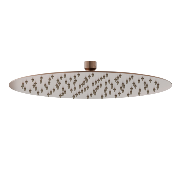 Newform Head Showers Верхний душ 30см, настенный/потолочный, h=2мм, цвет: PVD brushed copper bronze