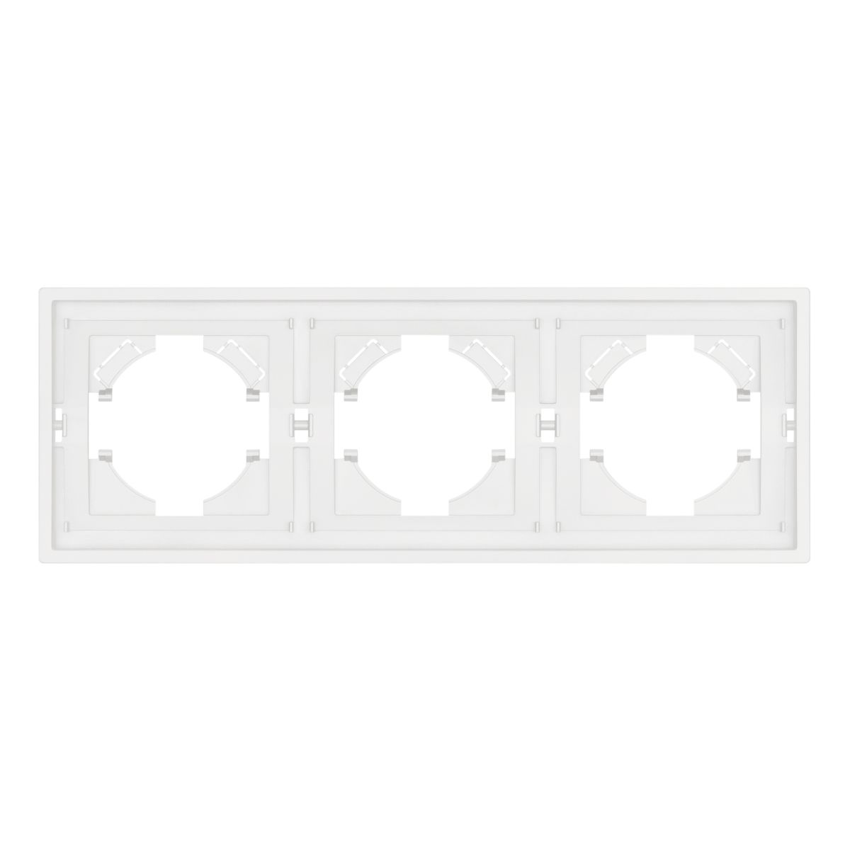Рамка пластиковая на 3 поста Arlight FRM-TENDO-SFPL-3-WH 054653