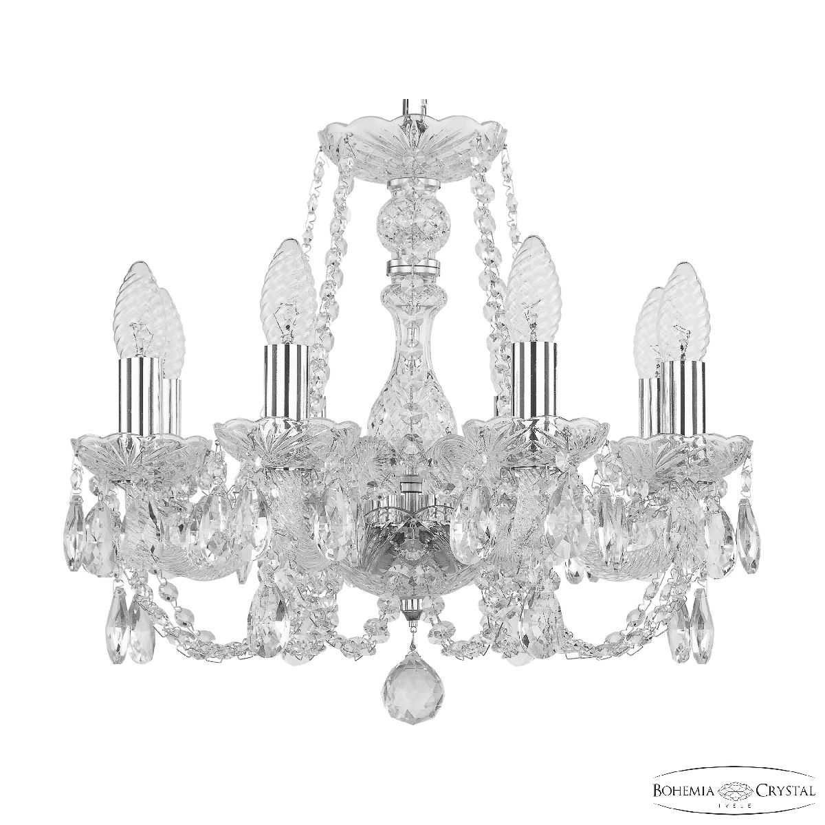 Подвесная люстра Bohemia Ivele Crystal 101/8/141 Ni