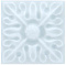 ADEX STUDIO Вставка Relieve Flor № 2 Ice Blue