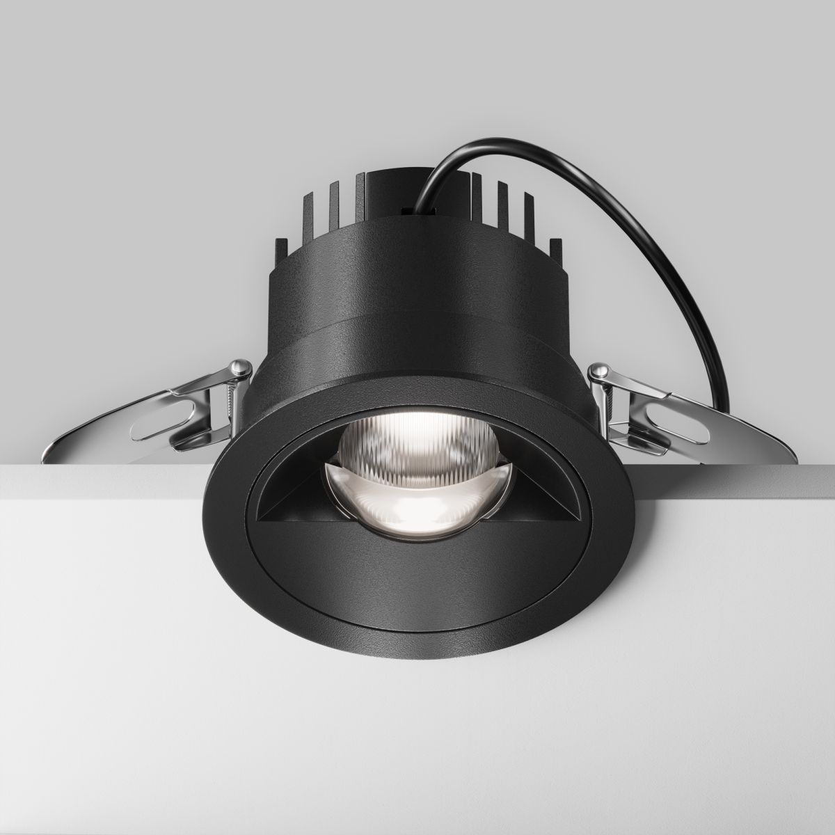 Встраиваемый светильник Maytoni Parete DL100-12W2.7-3-4K-RD-B