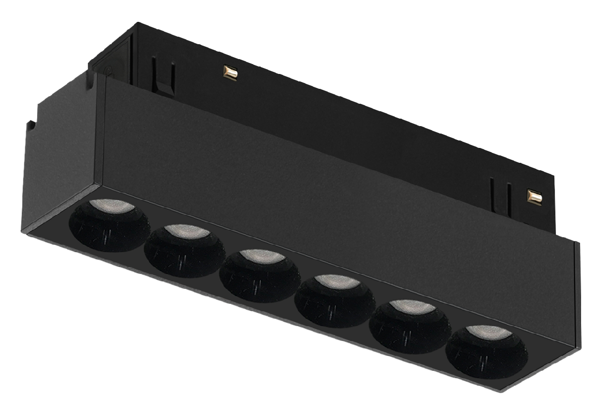 Трековый магнитный светильник iLedex Vision SMART 4822-002-L120-6W-38DG-BK