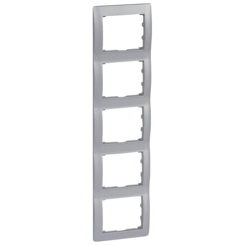 Рамка 5-постовая Legrand Galea Life алюминий 771309