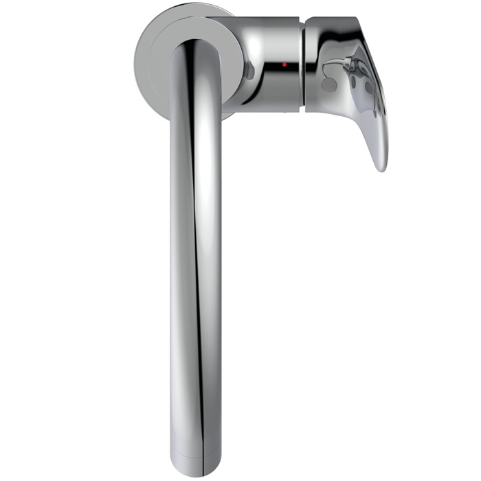 Ideal Standard Ceralife O Смеситель для раковины, на 1 отв., H21.5см., с поворотным изливом, с донным клапаном, цвет: хром