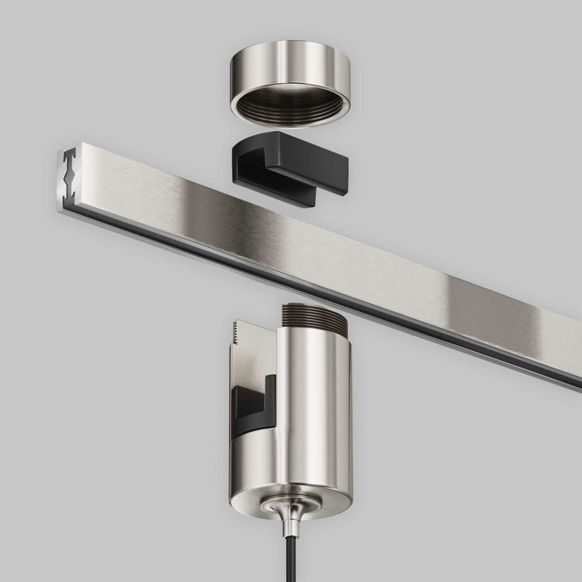 Трековый магнитный светильник Maytoni FOCUS LED TR155-1-5W3K-PT