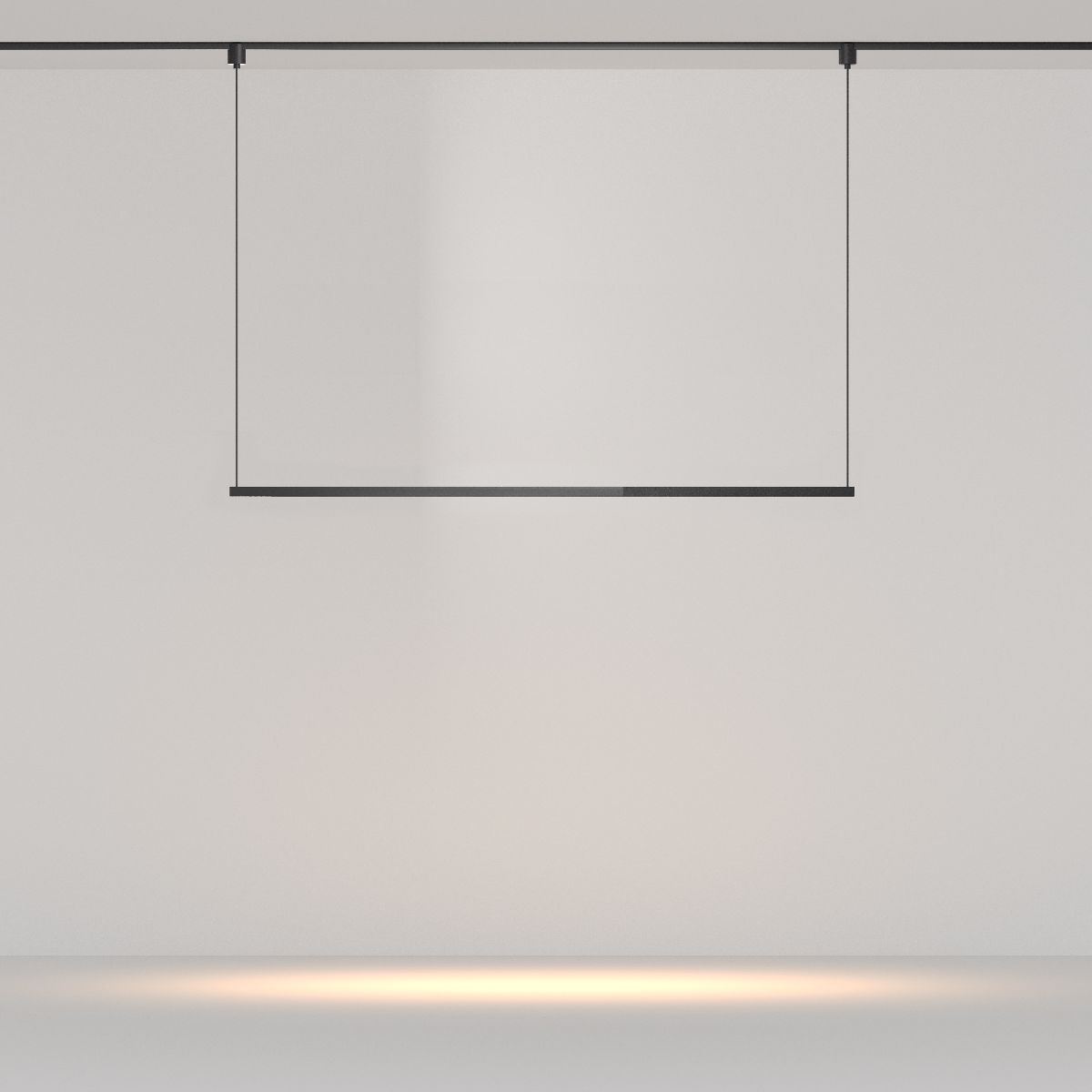 Трековый подвесной магнитный светильник Maytoni Points TR169-1-52W3K-M-B