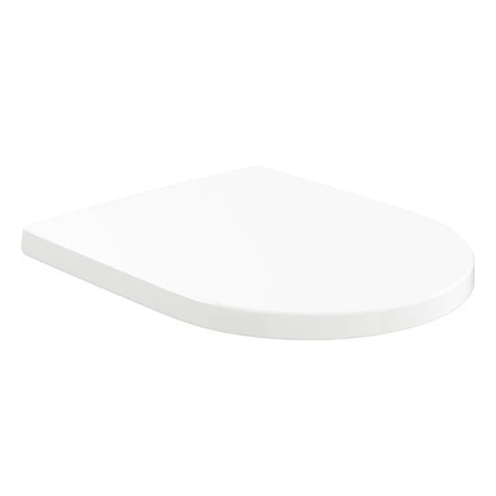 Villeroy&Boch Subway 3.0 Сиденье для унитаза SlimSeat с функцией QuickRelease и SoftClosing, белый/нержавеющая сталь