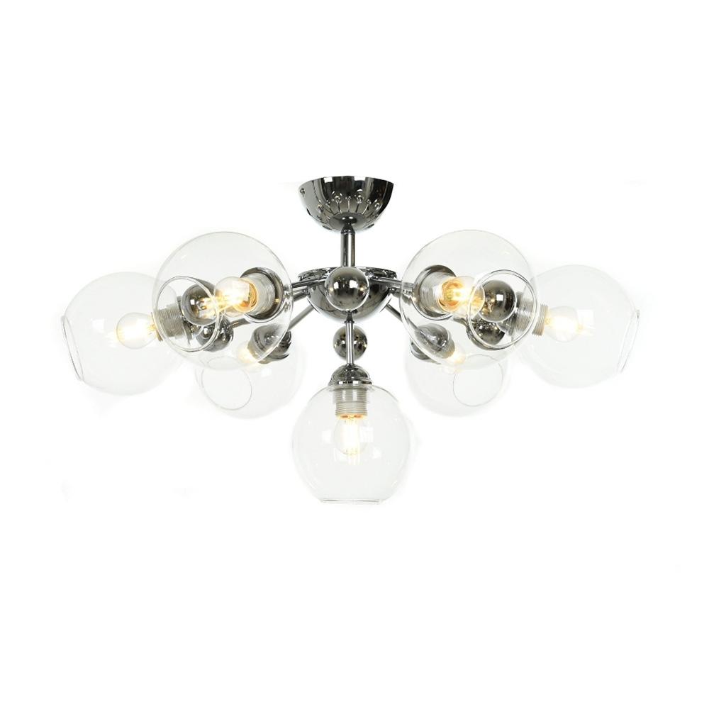 Потолочная люстра Lumina Deco Devoli LDC 8040-7 CHR+PR