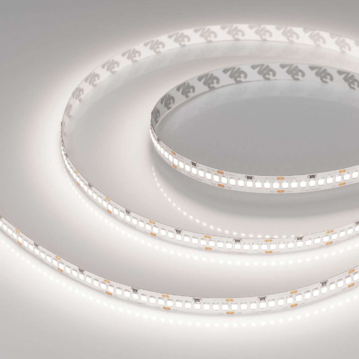 Светодиодная лента Arlight RT-A252-10mm 24V Day5000 (11 W/m, IP20, 2835, 5m) 028618(2)