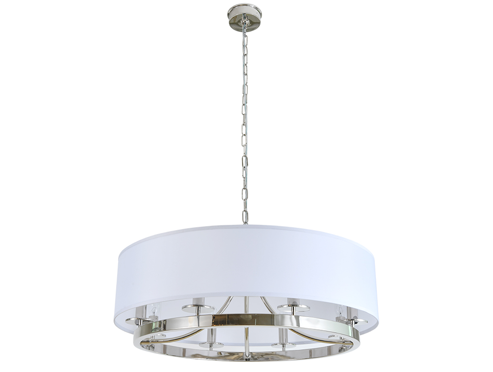 Подвесная люстра Newport Sara 3558/С nickel М0070726