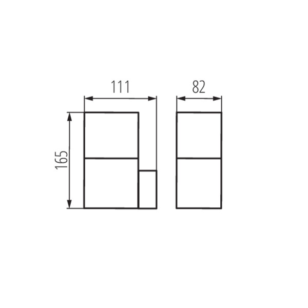 Ландшафтный светильник Kanlux Vadra 16L-UP 29010
