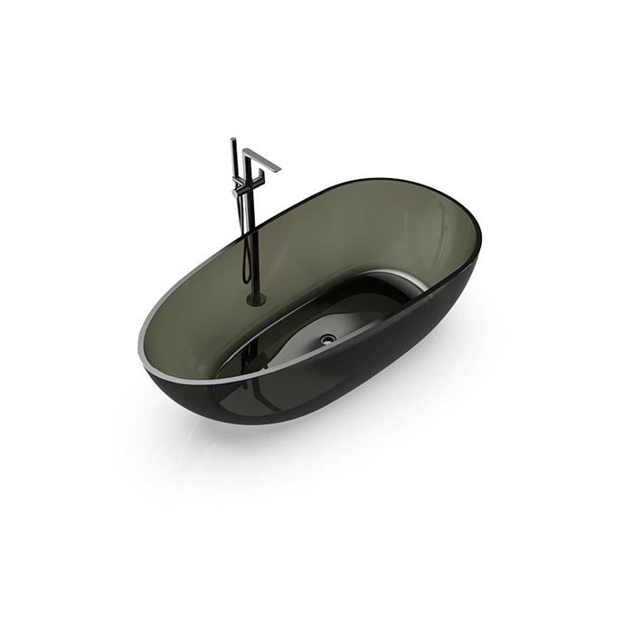 Knief EGG Shape Ванна отдельностоящая 170x85x54см., из полимерного материала, цвет: Turmalin # 020