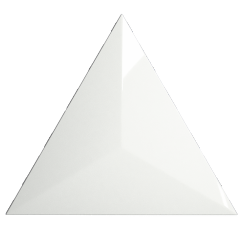 Evoke Traingle Level White Glossy