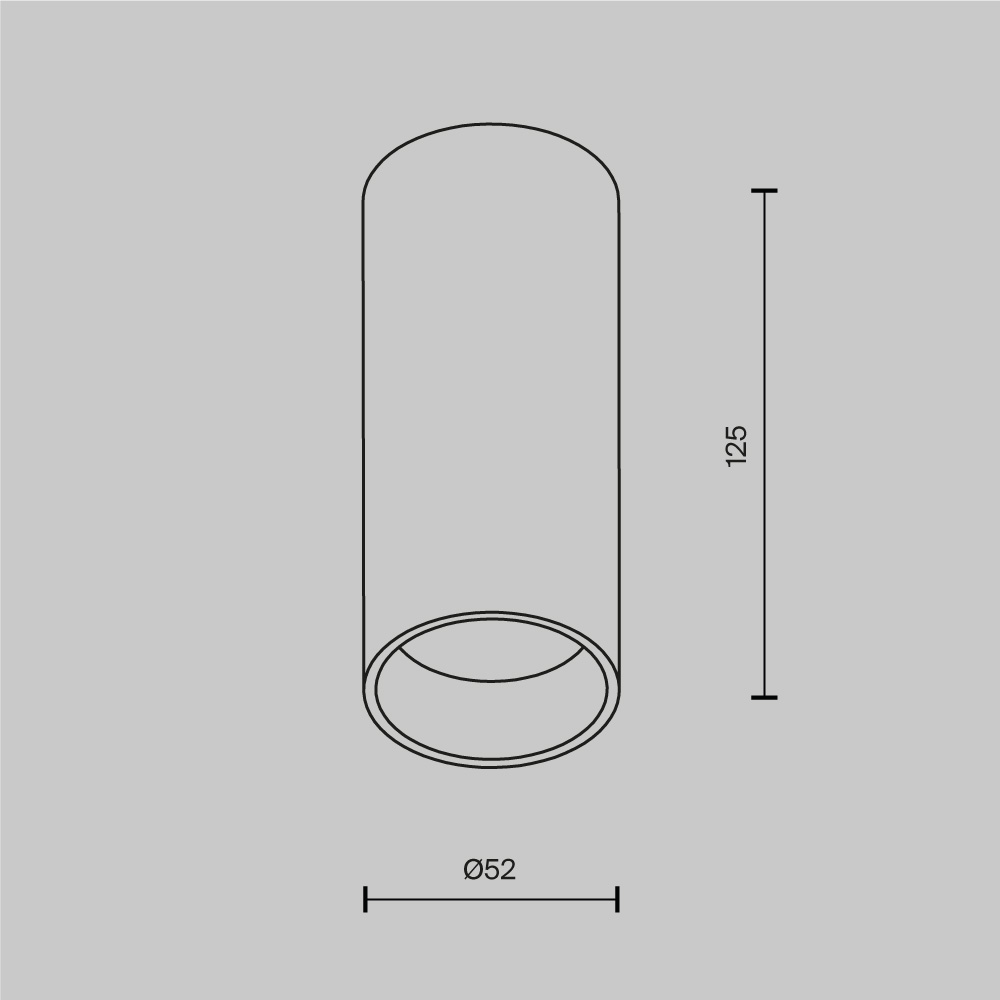 Потолочный светильник Maytoni Technical Focus Led Focus Led C056CL-L12W3K-W-PT
