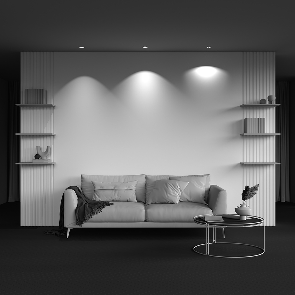 Встраиваемый светильник Maytoni Technical Focus LED mini DL127-8W4K-TRS-W