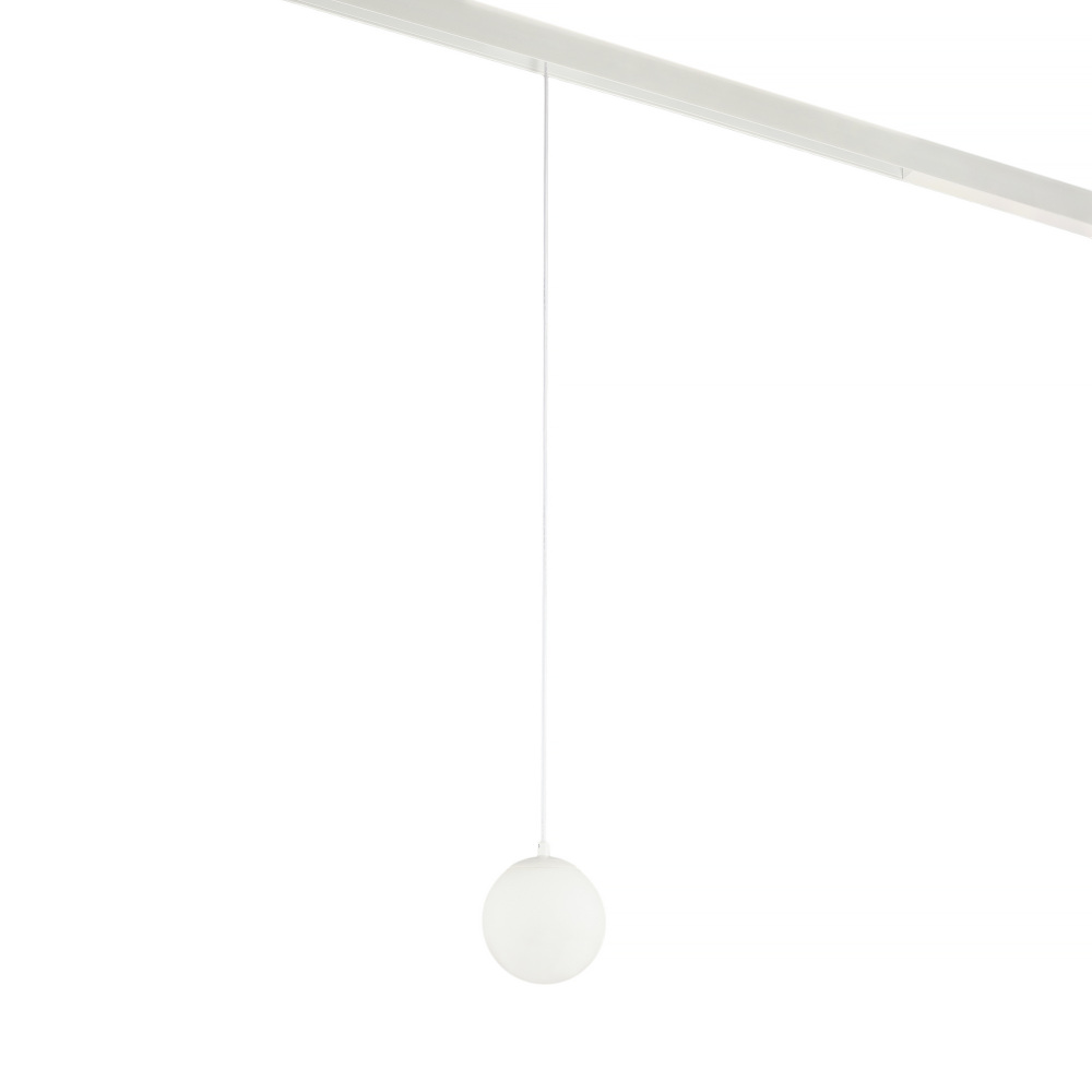 Трековый магнитный светильник Myfar Sphere MT0223-10W3K-S-W