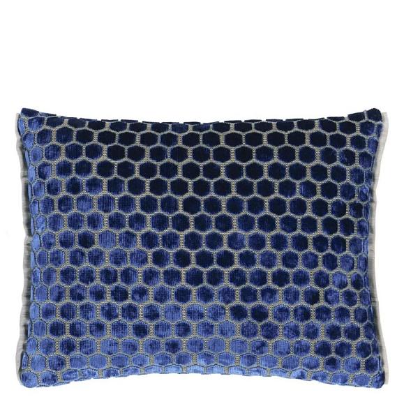 Подушка CCDG1484, Jabot, Cobalt, Designers Guild 30 x 40см